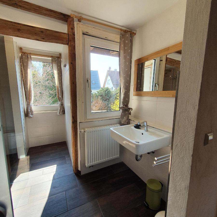 Alte Backstube - Ferienwohnung Huettenstube Und Ferienzimmer Auszeit Erkenbrechtsweiler Екстер'єр фото