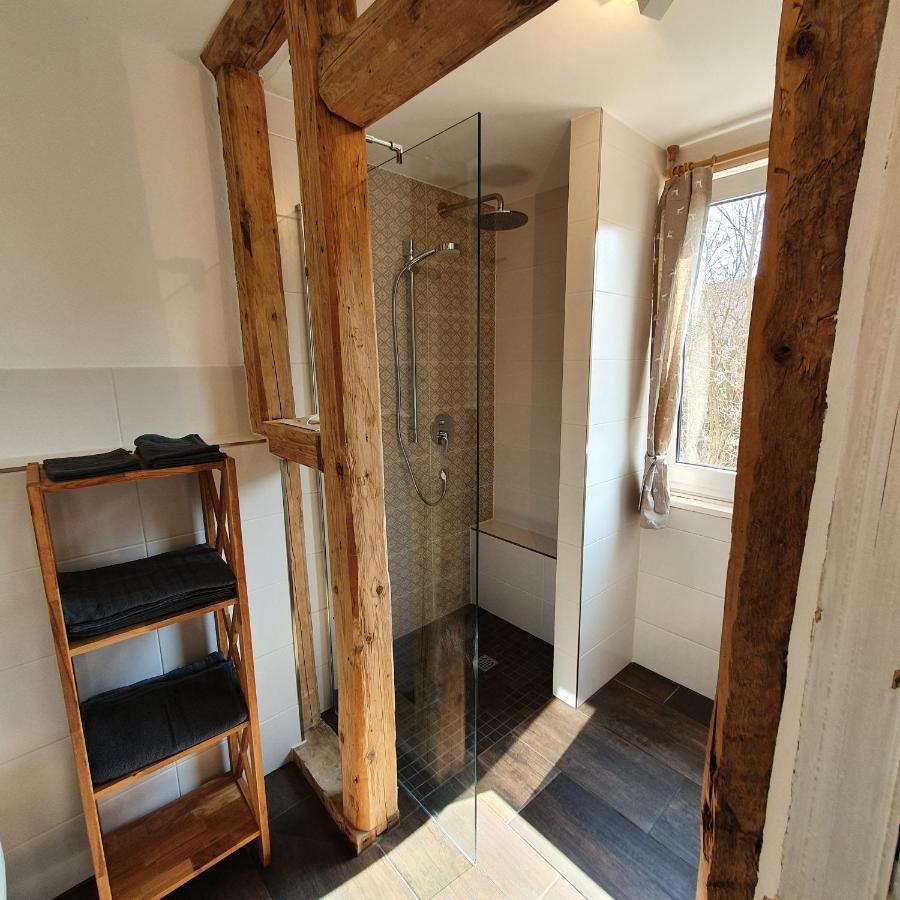 Alte Backstube - Ferienwohnung Huettenstube Und Ferienzimmer Auszeit Erkenbrechtsweiler Екстер'єр фото